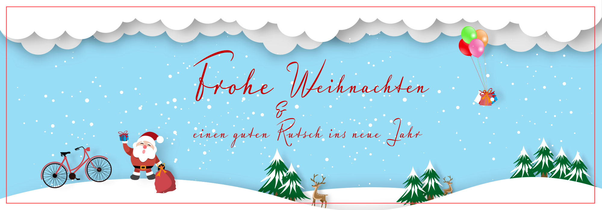 Frohe Weihnachten 2025 wünscht Bikes + E_Bikes Saarbrücken GmbH